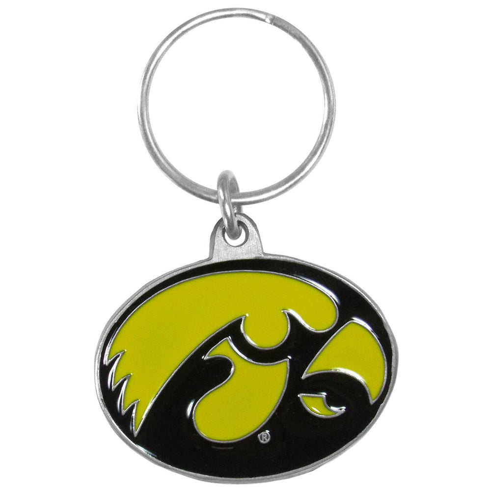 Iowa Hawkeyes Carved Metal Key Chain - Iowa Hawkeyes - Flyclothing LLC
