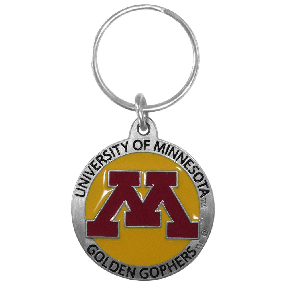 Minnesota Golden Gophers Carved Metal Key Chain - Minnesota Golden Gophers - Flyclothing LLC
