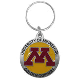 Minnesota Golden Gophers Carved Metal Key Chain - Minnesota Golden Gophers - Flyclothing LLC