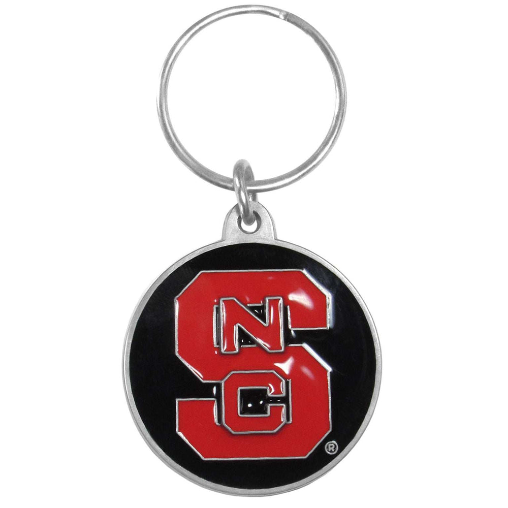 N. Carolina St. Wolfpack Carved Metal Key Chain - N. Carolina St. Wolfpack - Flyclothing LLC