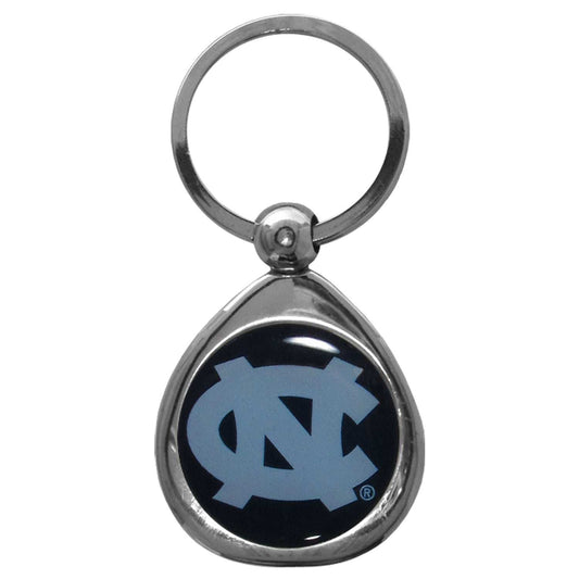 N. Carolina Tar Heels Chrome Key Chain - N. Carolina Tar Heels - Flyclothing LLC