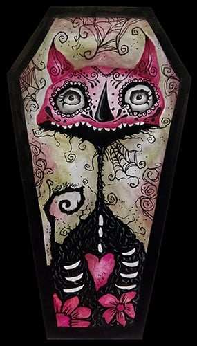 Black Market Art Company SENORITA MARGARITA dia de los muertos Print - Black Market Art Company - Flyclothing LLC