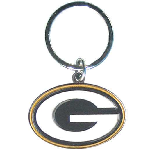 Green Bay Packers Enameled Key Chain - Green Bay Packers - Flyclothing LLC