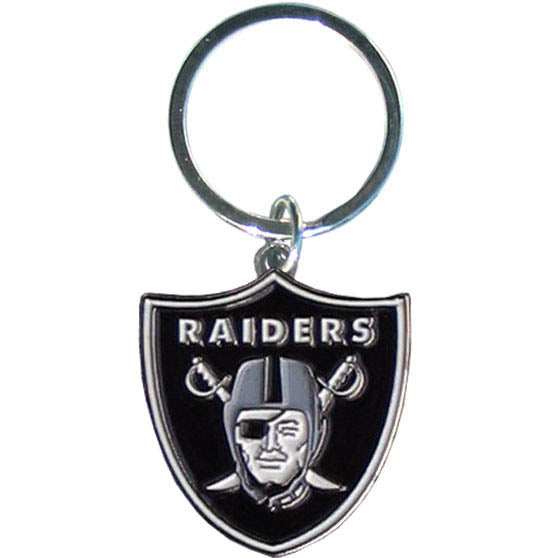 Las Vegas Raiders Enameled Key Chain - Las Vegas Raiders - Flyclothing LLC