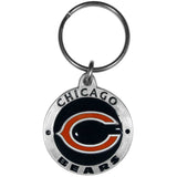 Chicago Bears Carved Metal Key Chain - Chicago Bears - Flyclothing LLC