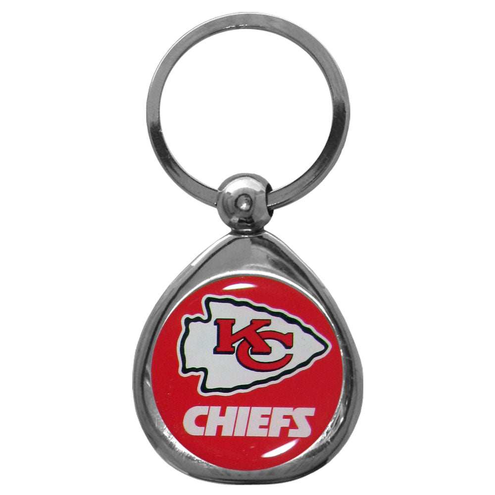 Kansas City Chiefs Chrome Key Chain - Kansas City Chiefs - Flyclothing LLC