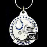 Indianapolis Colts Carved Metal Key Chain - Indianapolis Colts - Flyclothing LLC