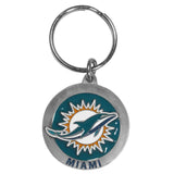 Miami Dolphins Carved Metal Key Chain - Miami Dolphins - Flyclothing LLC