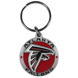 Atlanta Falcons Carved Metal Key Chain - Atlanta Falcons - Flyclothing LLC