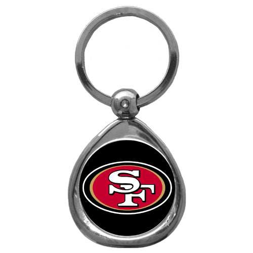 San Francisco 49ers Chrome Key Chain - San Francisco 49ers - Flyclothing LLC