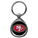 San Francisco 49ers Chrome Key Chain - San Francisco 49ers - Flyclothing LLC