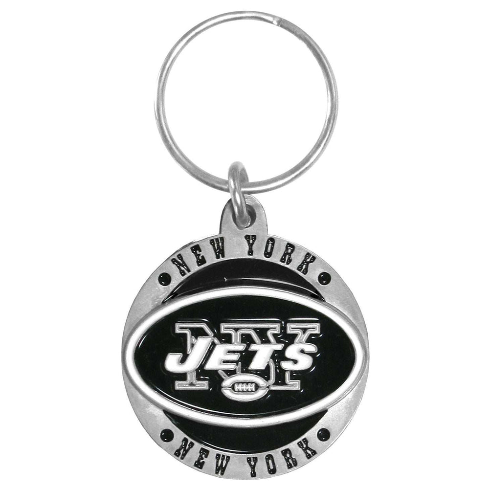 New York Jets Carved Metal Key Chain - New York Jets - Flyclothing LLC