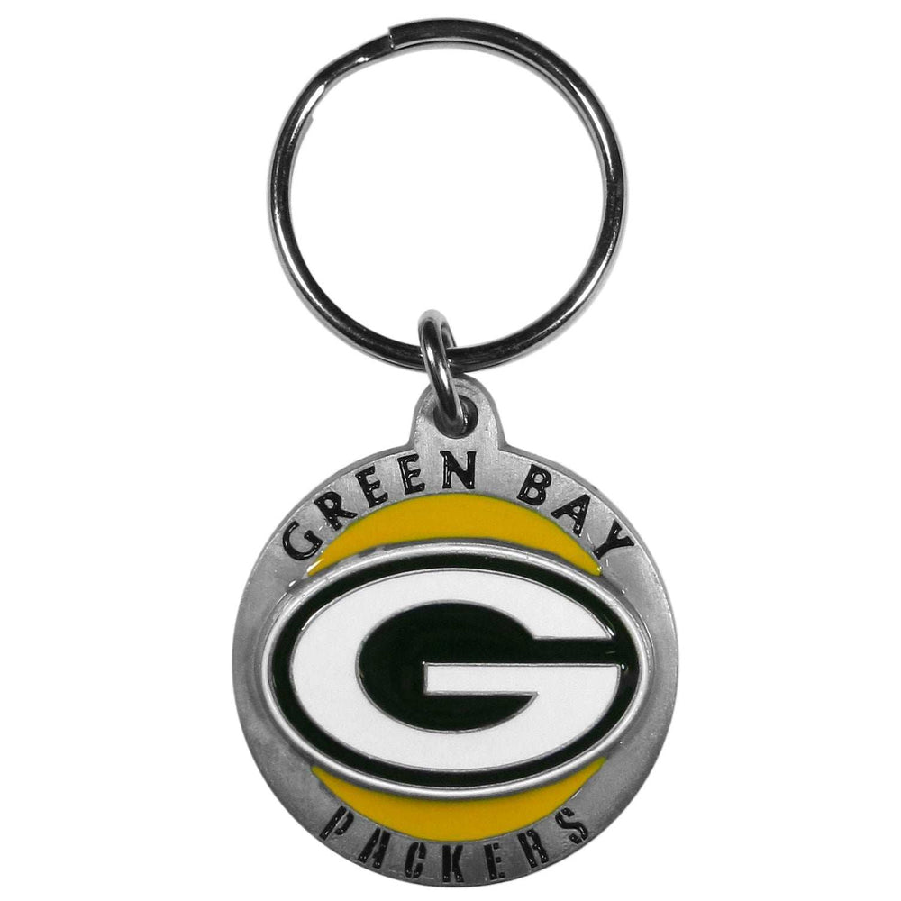 Green Bay Packers Carved Metal Key Chain - Green Bay Packers - Flyclothing LLC