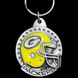 Green Bay Packers Carved Metal Key Chain - Green Bay Packers - Flyclothing LLC