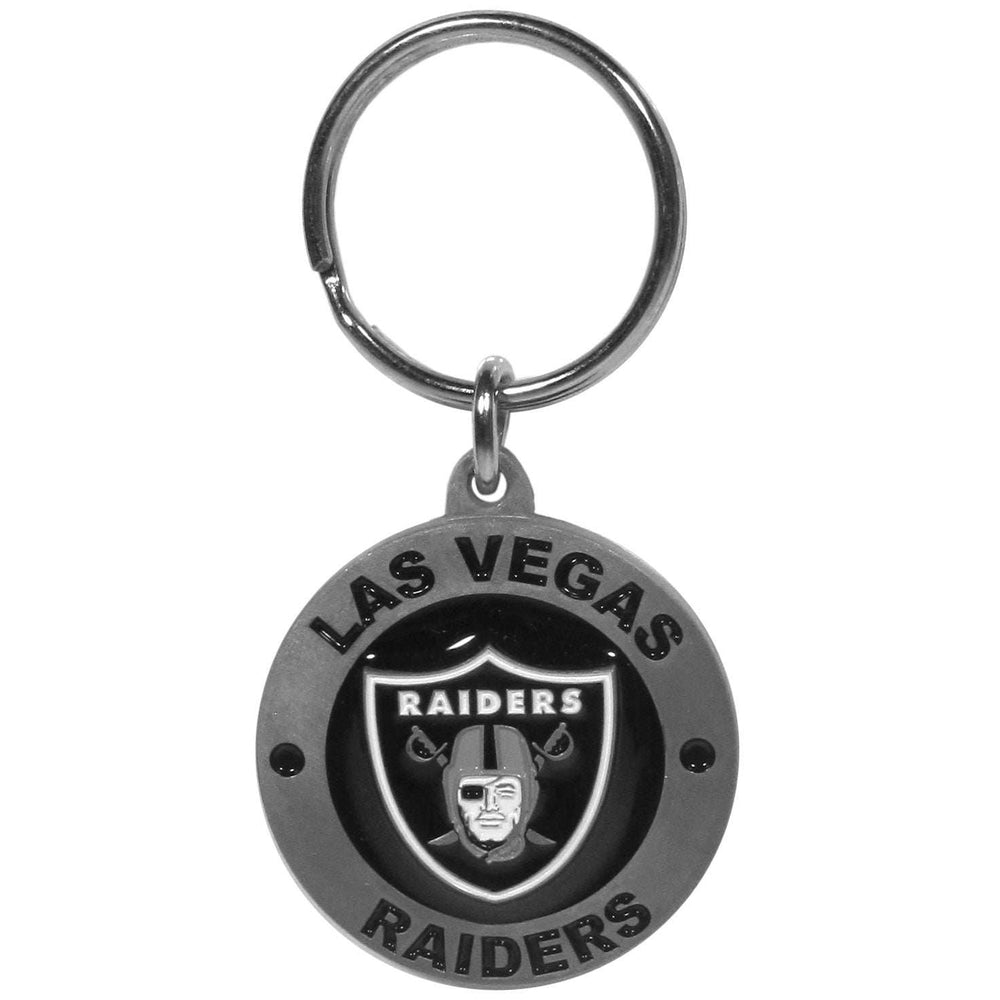 Las Vegas Raiders Carved Metal Key Chain - Las Vegas Raiders - Flyclothing LLC