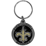 New Orleans Saints Carved Metal Key Chain - New Orleans Saints - Flyclothing LLC