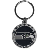 Seattle Seahawks Carved Metal Key Chain - Seattle Seahawks - Flyclothing LLC