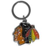 Chicago Blackhawks Enameled Key Chain - Chicago Blackhawks - Flyclothing LLC