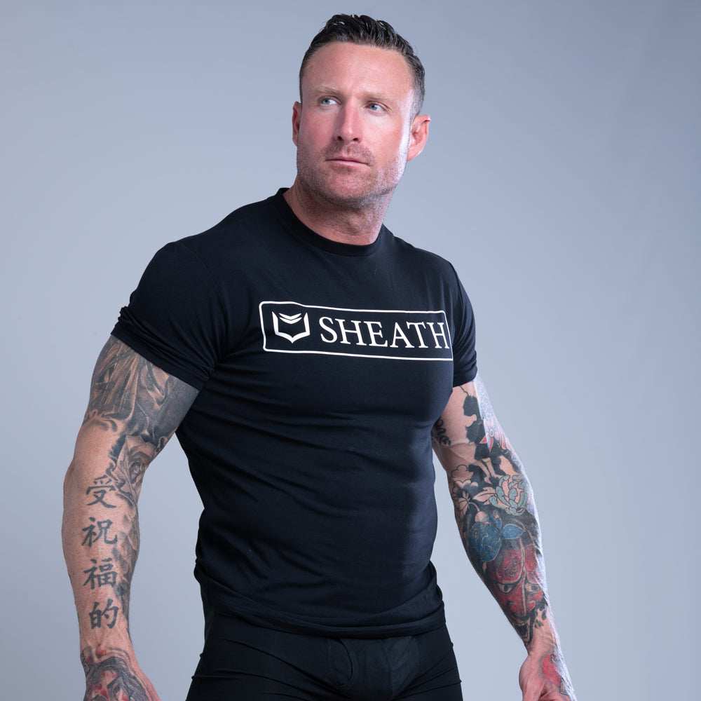 Men's Heavyweight Bamboo Workout T-Shirt - SHEATH UNDERWEAR - Flyclothing LLC