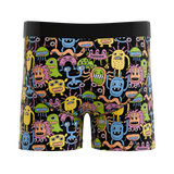 The Under The Bed | Colorful Monsters Boy's Boxer Briefs - Shinesty - Flyclothing LLC
