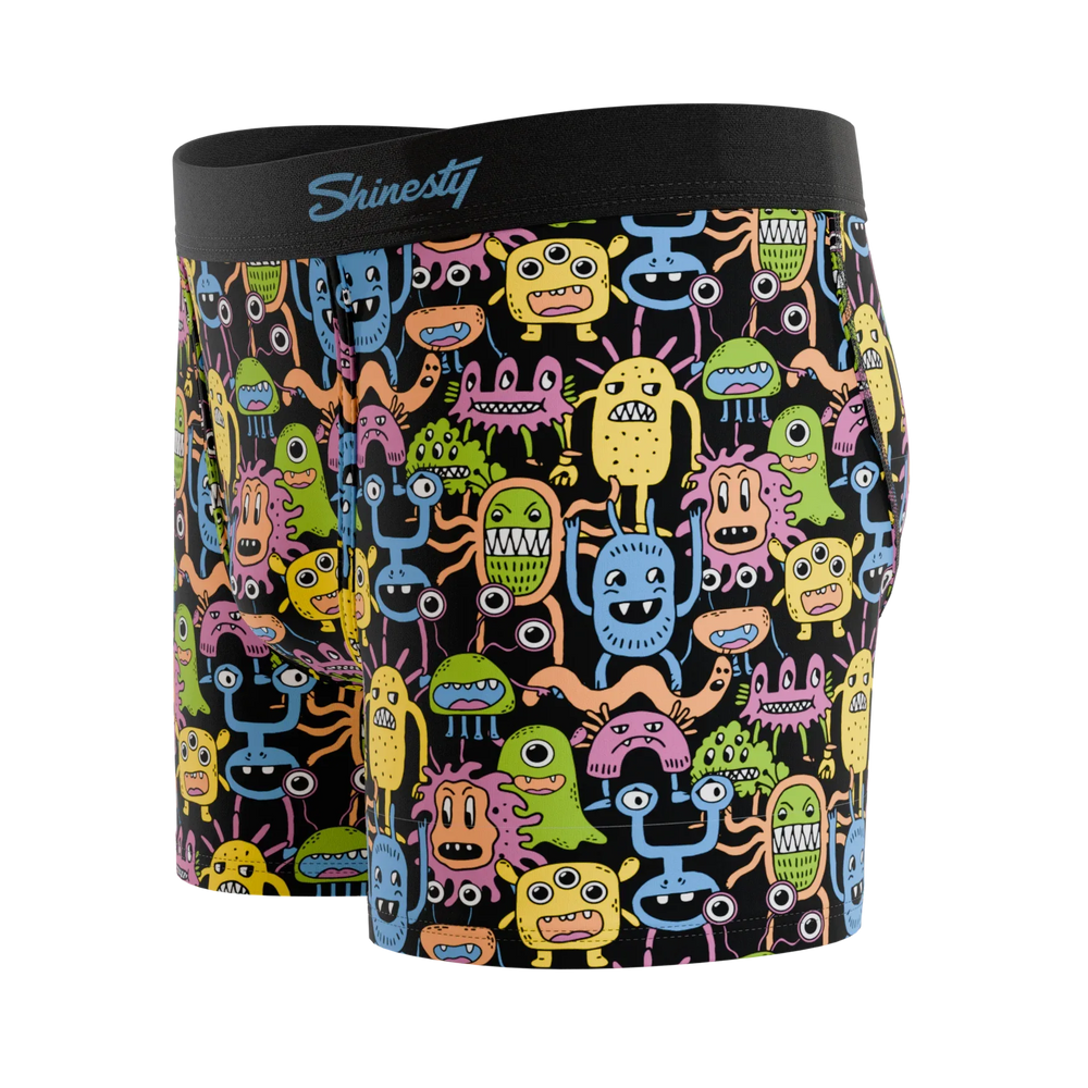 The Under The Bed | Colorful Monsters Boy's Boxer Briefs - Shinesty - Flyclothing LLC