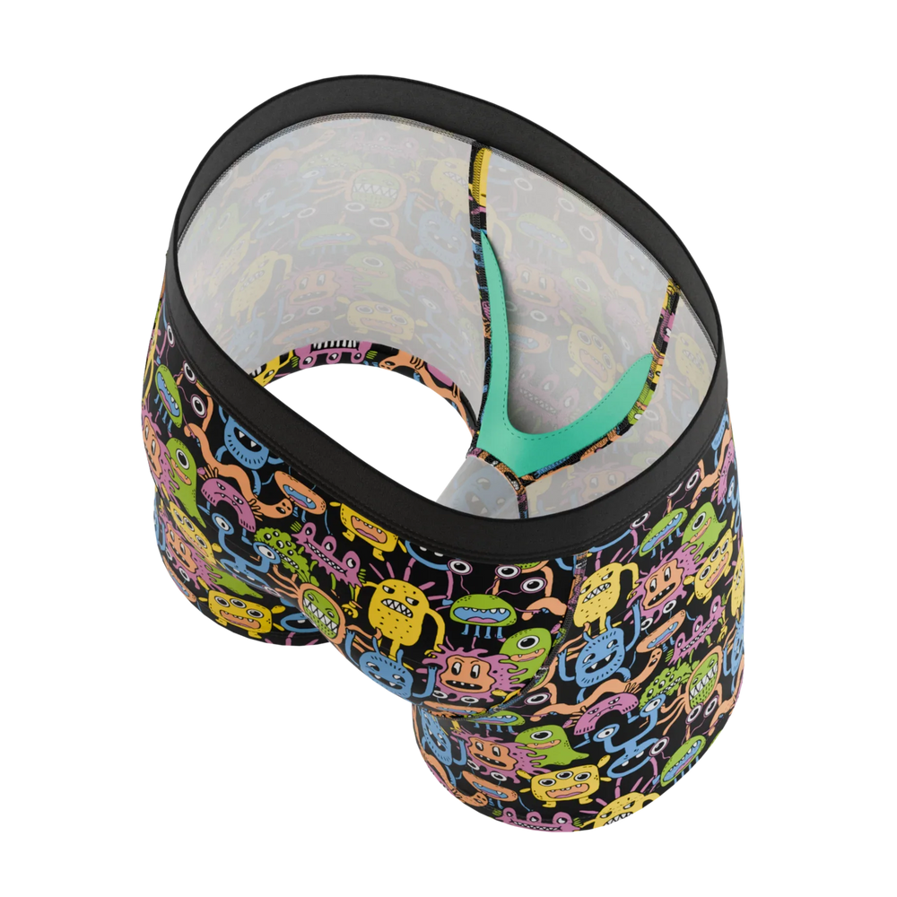 The Under The Bed | Colorful Monsters Boy's Boxer Briefs - Shinesty - Flyclothing LLC