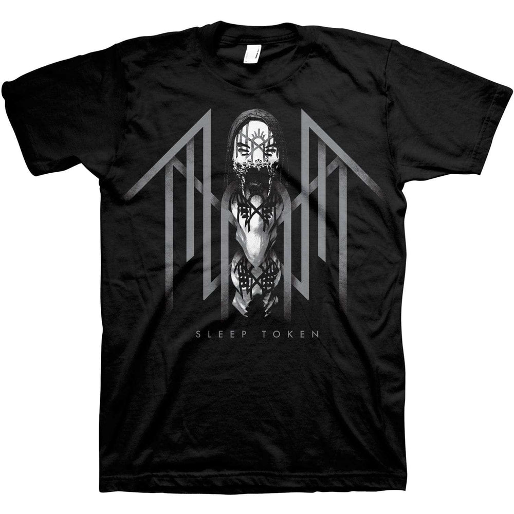 Sleep Token Black & White Totem Men's Shirt - Sleep Token - Flyclothing LLC