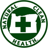 Oregon Natural Clean Health Medicinal Marijuana Round Auto Decal - Siskiyou Originals - Flyclothing LLC