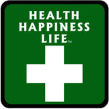 Health Happiness Life Cross Medicinal Marijuana Auto Decal - Siskiyou Originals - Flyclothing LLC