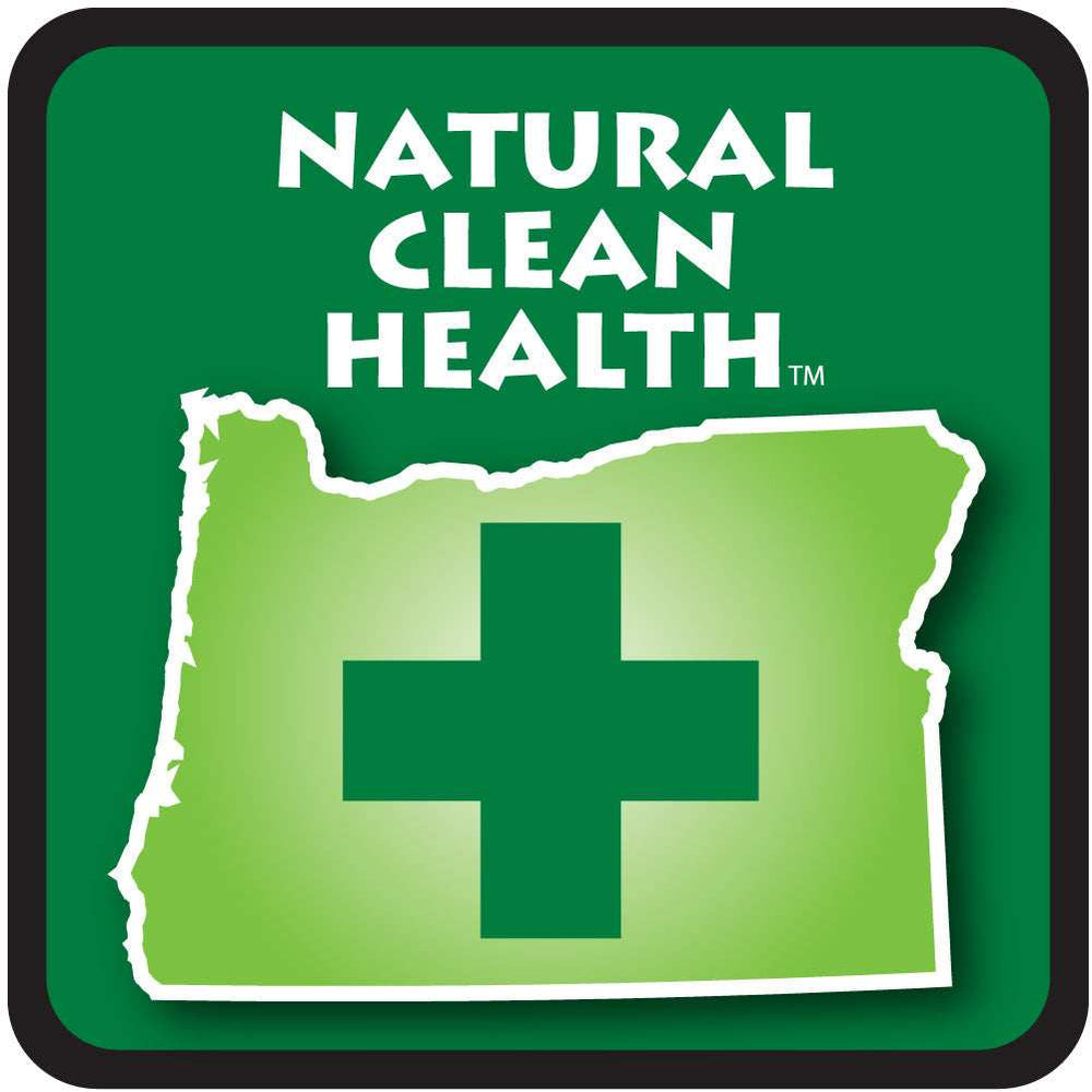 Oregon Natural Clean Health Medicinal Marijuana Auto Decal - Siskiyou Originals - Flyclothing LLC