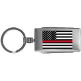 Thin Red Line Firefighter Flag Multi-tool Key Chain - Firefighter - Flyclothing LLC