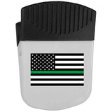 Thin Green Line Army Flag Chip Clip Magnet With Bottle Opener - Army - Flyclothing LLC