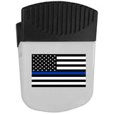 Thin Blue Line Air Force Flag Chip Clip Magnet With Bottle Opener - Air Force - Flyclothing LLC