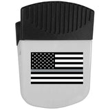Thin Gray Line Veterans Flag Chip Clip Magnet With Bottle Opener - Veteran - Flyclothing LLC