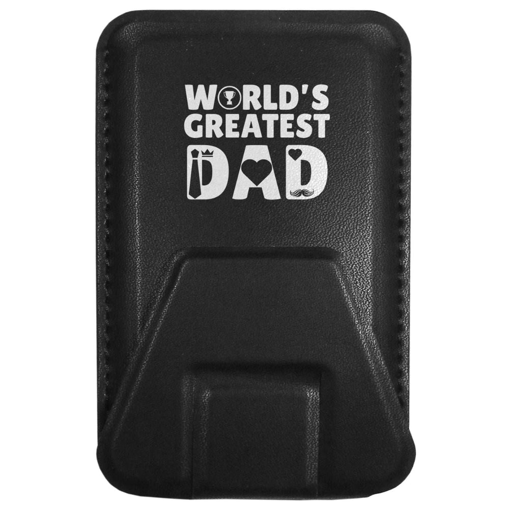World's Best Dad Magnetic Phone Wallet - Flyclothing LLC - Flyclothing LLC