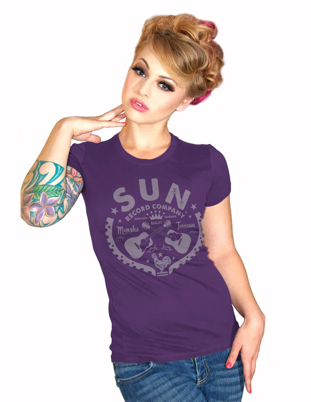 Sun Records Acoustic Tee - Steady Clothing - Flyclothing LLC