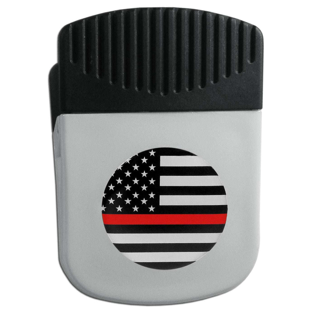Thin Red Line Coast Guard Flag Chip Clip Magnet - Thin Red Line Coast Guard Flag - Flyclothing LLC