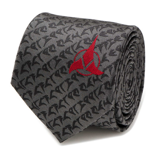 Star Trek Klingon Gray Men's Tie - Cufflinks.com - Flyclothing LLC