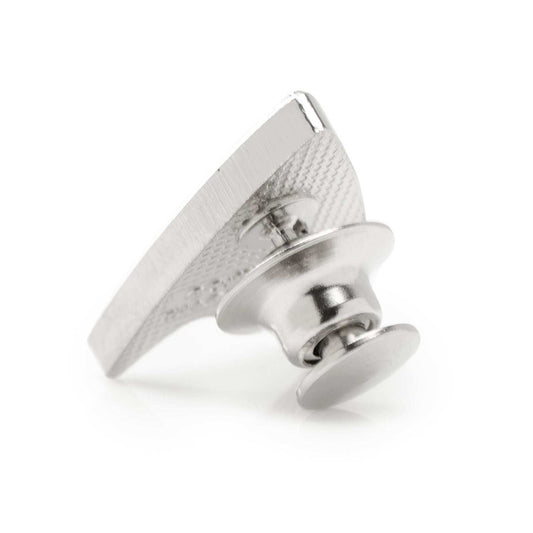 Star Trek Silver Delta Shield Lapel Pin - Cufflinks.com - Flyclothing LLC