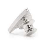Star Trek Silver Delta Shield Lapel Pin - Cufflinks.com - Flyclothing LLC