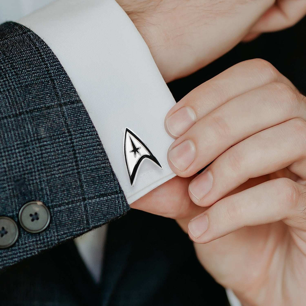 Star Trek Officially Licensed Cufflinks - Cufflinks.com - Flyclothing LLC