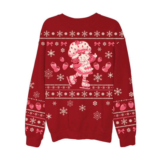 Strawberry Shortcake Snow Berry Juniors Sweatshirt