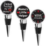 Mixed Mom Wine Stoppers Set of 3 - Flyclothing LLC - Flyclothing LLC