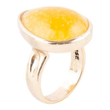 Yellow Quartz and Bronze Drop Ring - Barse Jewelry - Flyclothing LLC