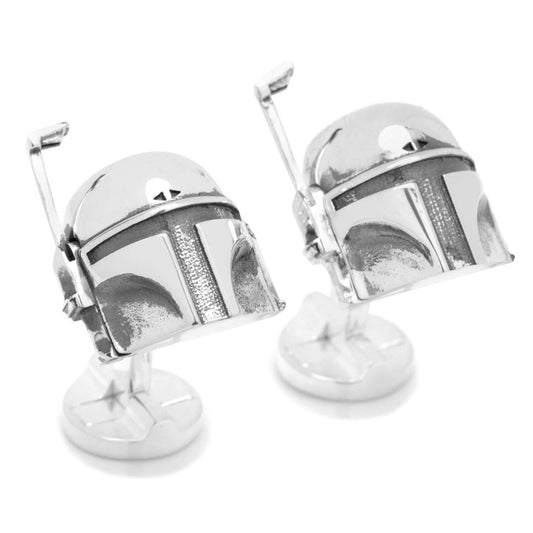 Star Wars Boba Fett 3D Cufflinks - Cufflinks.com - Flyclothing LLC