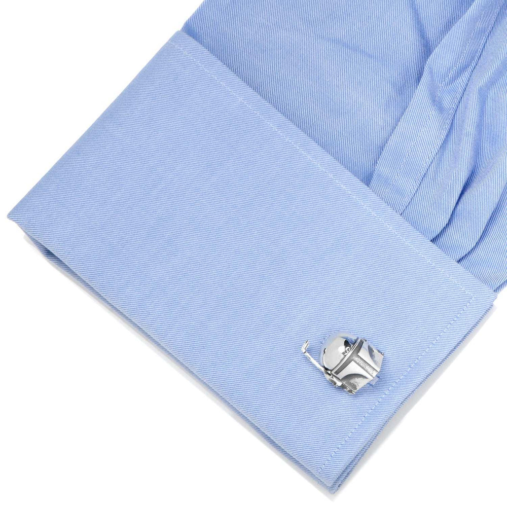 Star Wars Boba Fett 3D Cufflinks - Cufflinks.com - Flyclothing LLC