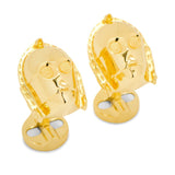 Star Wars C-3PO 3D Cufflinks - Cufflinks.com - Flyclothing LLC