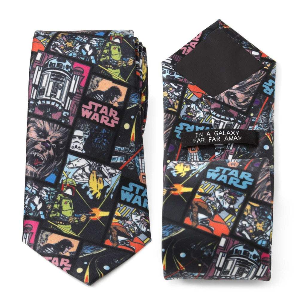 Star Wars Comic Book Tie - Cufflinks.com - Flyclothing LLC