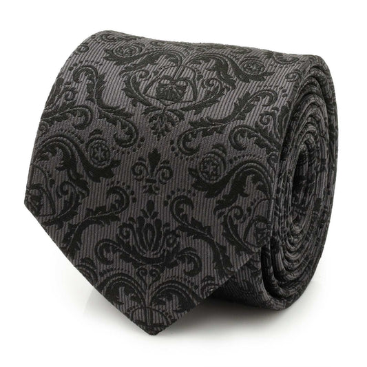 Star Wars Darth Vader Black Damask Tie - Cufflinks.com - Flyclothing LLC