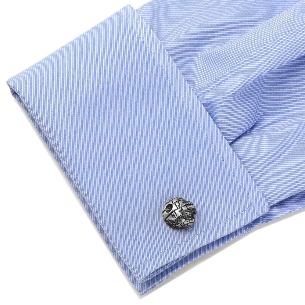 Star Wars Death Star II 3D Cufflinks - Cufflinks.com - Flyclothing LLC